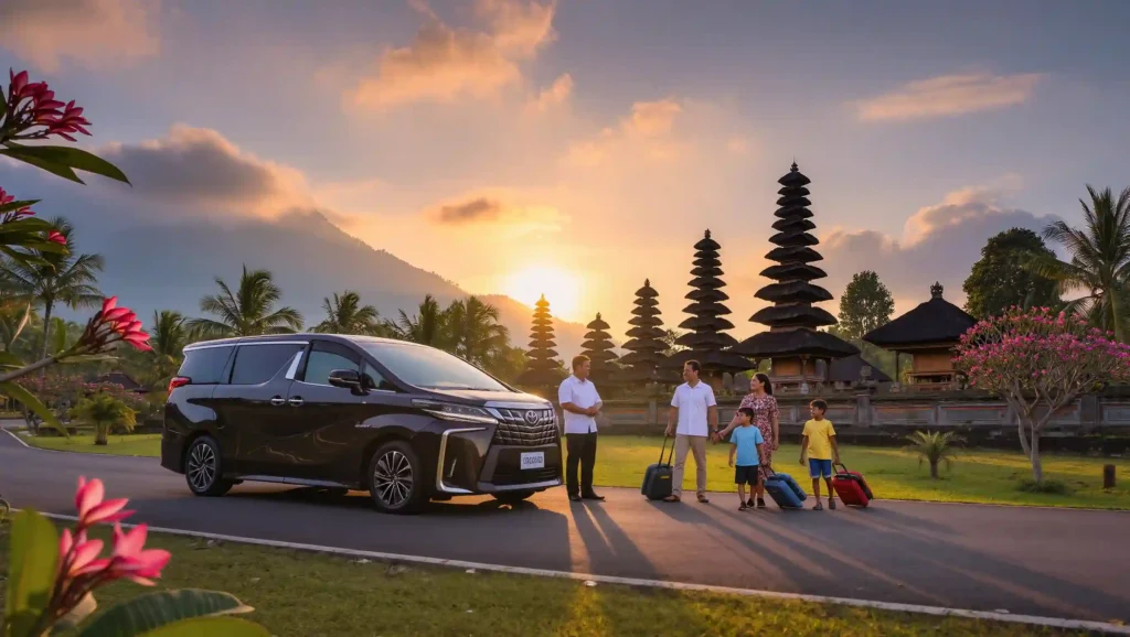Luxury Minivan Toyota Vellfire Rental Family